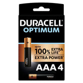 DURACELL - OPTIMUM 200 AAA LR03 ALKALINE BATTERY 4 UNIT?